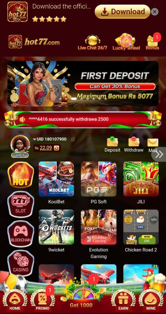 Hot777 Game